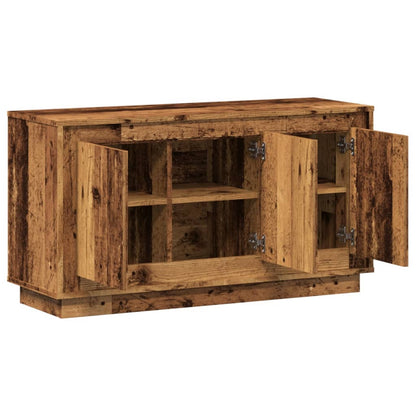 Příborník Old Wood 102 X 35 X 55 Cm Kompozitní Dřevo