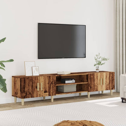 Tv Skříňka Betonově Šedá 180 X 31,5 X 40 Cm Kompozitní Dřevo