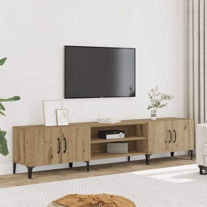Tv Skříňka Betonově Šedá 180 X 31,5 X 40 Cm Kompozitní Dřevo