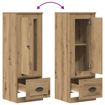 Skříň Highboard Dub Artisan 36 X 35,5 X 103,5 Kompozitní Dřevo