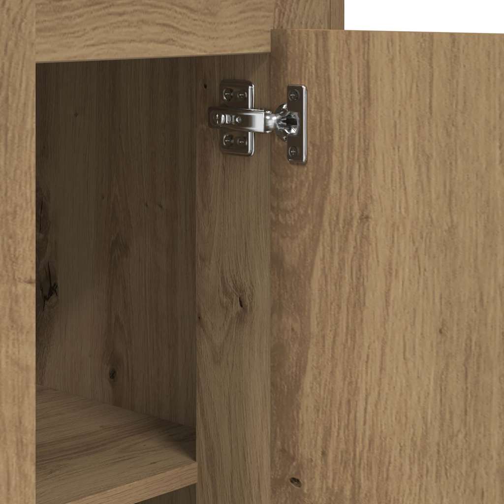 Skříň Highboard Dub Artisan 36 X 35,5 X 103,5 Kompozitní Dřevo