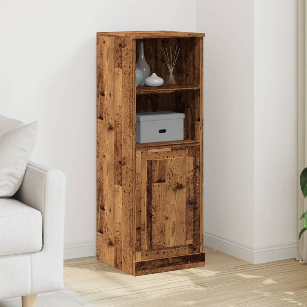 Skříň Highboard Betonově Šedá 36X35,5X103,5 Kompozitní Dřevo