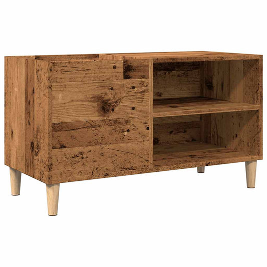 Skříňka Na Lp Desky Old Wood 84,5 X 38 X 48 Cm Kompozitní Dřevo