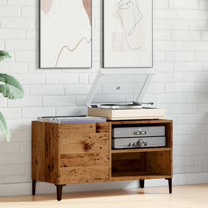Skříňka Na Lp Desky Old Wood 84,5 X 38 X 48 Cm Kompozitní Dřevo