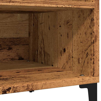 Skříňka Na Lp Desky Old Wood 84,5 X 38 X 48 Cm Kompozitní Dřevo