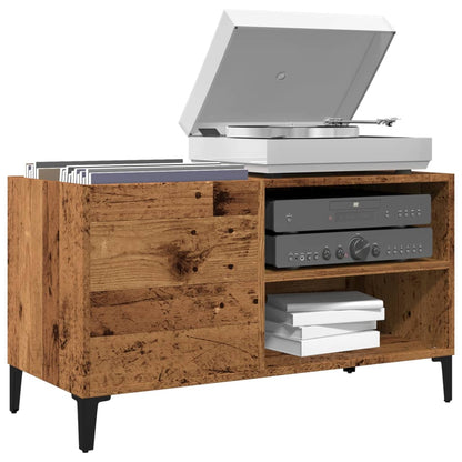 Skříňka Na Lp Desky Old Wood 84,5 X 38 X 48 Cm Kompozitní Dřevo