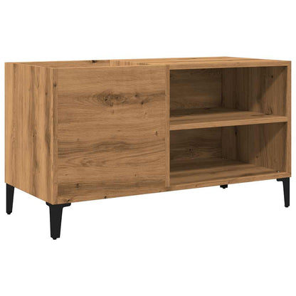 Skříňka Na Lp Desky Dub Artisan 84,5X38X48 Cm Kompozitní Dřevo