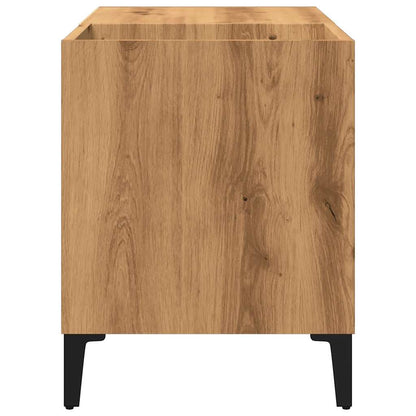 Skříňka Na Lp Desky Dub Artisan 84,5X38X48 Cm Kompozitní Dřevo