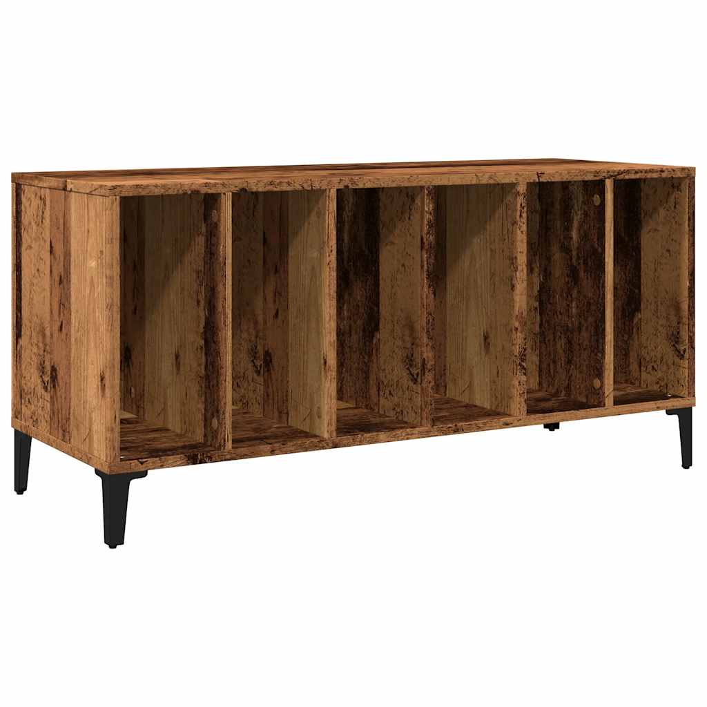 Skříňka Na Lp Desky Old Wood 100 X 38 X 48 Cm Kompozitní Dřevo