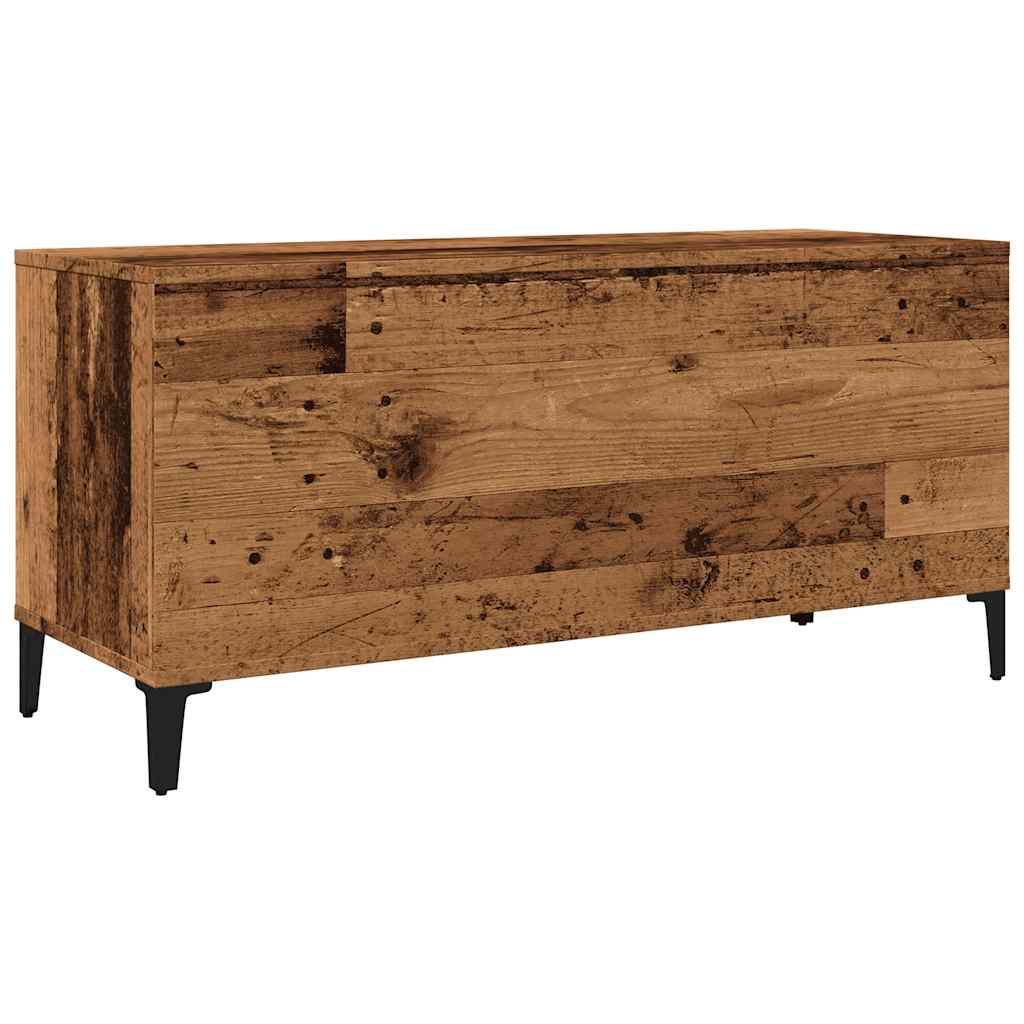 Skříňka Na Lp Desky Old Wood 100 X 38 X 48 Cm Kompozitní Dřevo