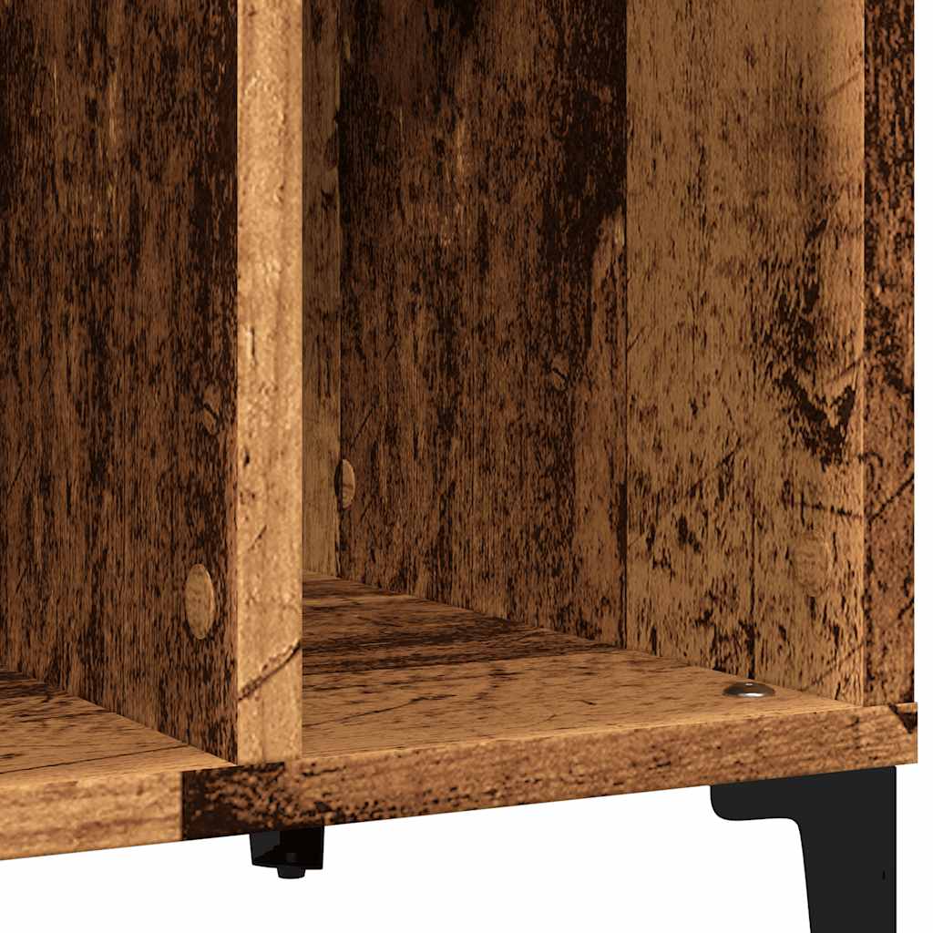 Skříňka Na Lp Desky Old Wood 100 X 38 X 48 Cm Kompozitní Dřevo