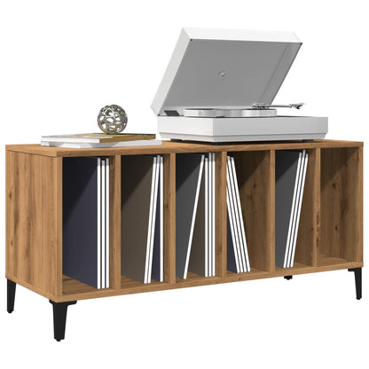 Skříňka Na Lp Desky Dub Artisan 100X38X48 Cm Kompozitní Dřevo