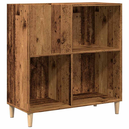 Skříňka Na Lp Desky Old Wood 84,5 X 38 X 89 Cm Kompozitní Dřevo Dub Artisan