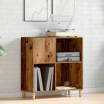 Skříňka Na Lp Desky Old Wood 84,5 X 38 X 89 Cm Kompozitní Dřevo Dub Artisan