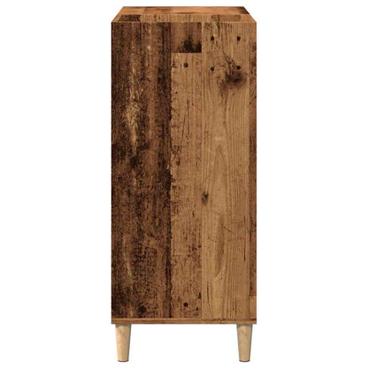 Skříňka Na Lp Desky Old Wood 84,5 X 38 X 89 Cm Kompozitní Dřevo Dub Artisan