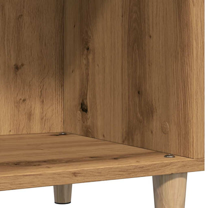 Skříňka Na Lp Desky Dub Artisan 84,5X38X89 Cm Kompozitní Dřevo