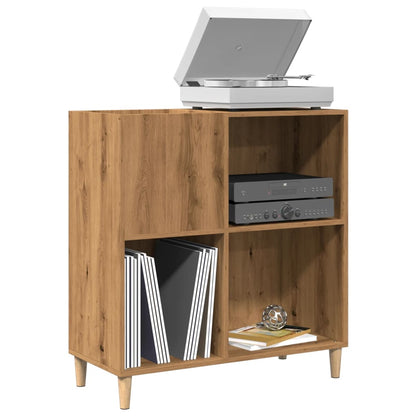 Skříňka Na Lp Desky Dub Artisan 84,5X38X89 Cm Kompozitní Dřevo