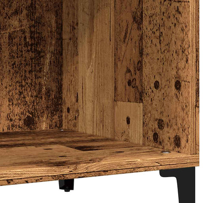 Skříňka Na Lp Desky Old Wood 84,5 X 38 X 89 Cm Kompozitní Dřevo Dub Artisan