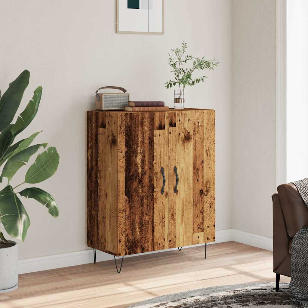 Příborník Old Wood 69,5 X 34 X 90 Cm Kompozitní Dřevo