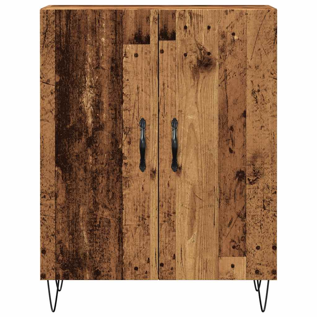 Příborník Old Wood 69,5 X 34 X 90 Cm Kompozitní Dřevo