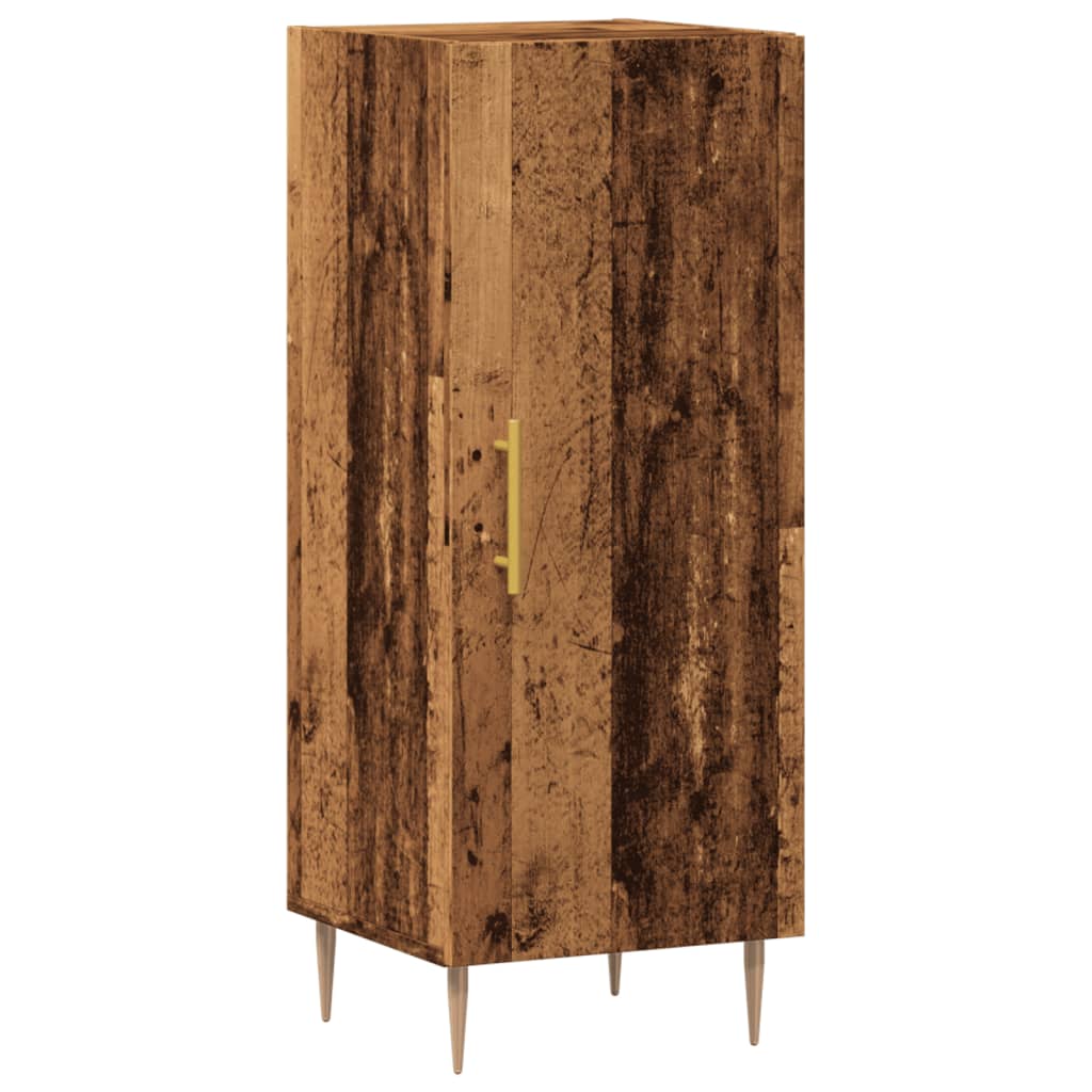 Příborník Old Wood 34,5 X 34 X 90 Cm Kompozitní Dřevo