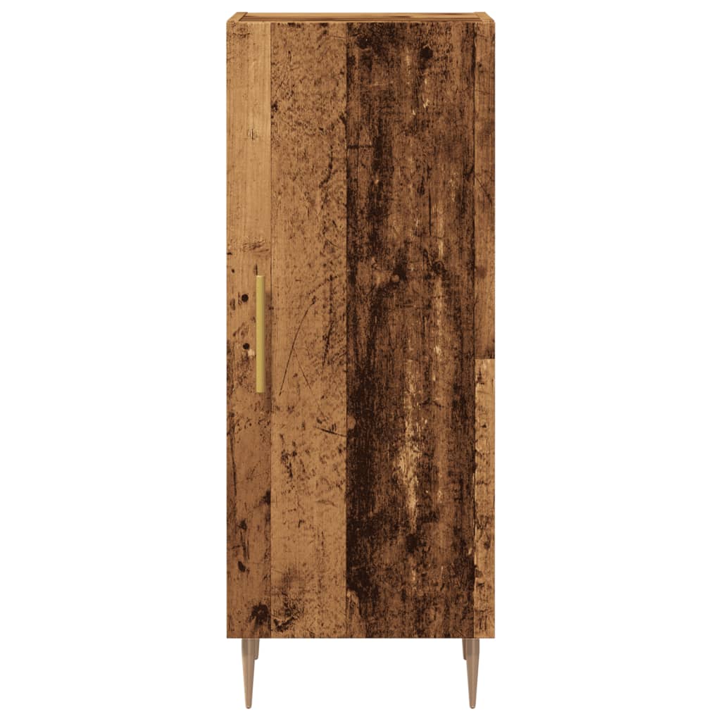 Příborník Old Wood 34,5 X 34 X 90 Cm Kompozitní Dřevo