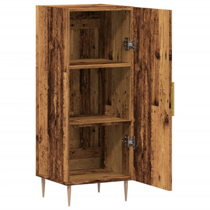 Příborník Old Wood 34,5 X 34 X 90 Cm Kompozitní Dřevo