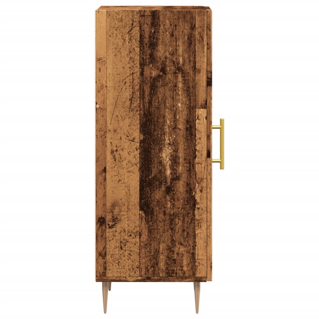 Příborník Old Wood 34,5 X 34 X 90 Cm Kompozitní Dřevo