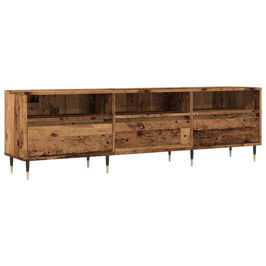 Tv Skříňka Old Wood 150 X 30 X 44,5 Cm Kompozitní Dřevo