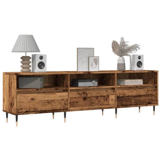 Tv Skříňka Old Wood 150 X 30 X 44,5 Cm Kompozitní Dřevo