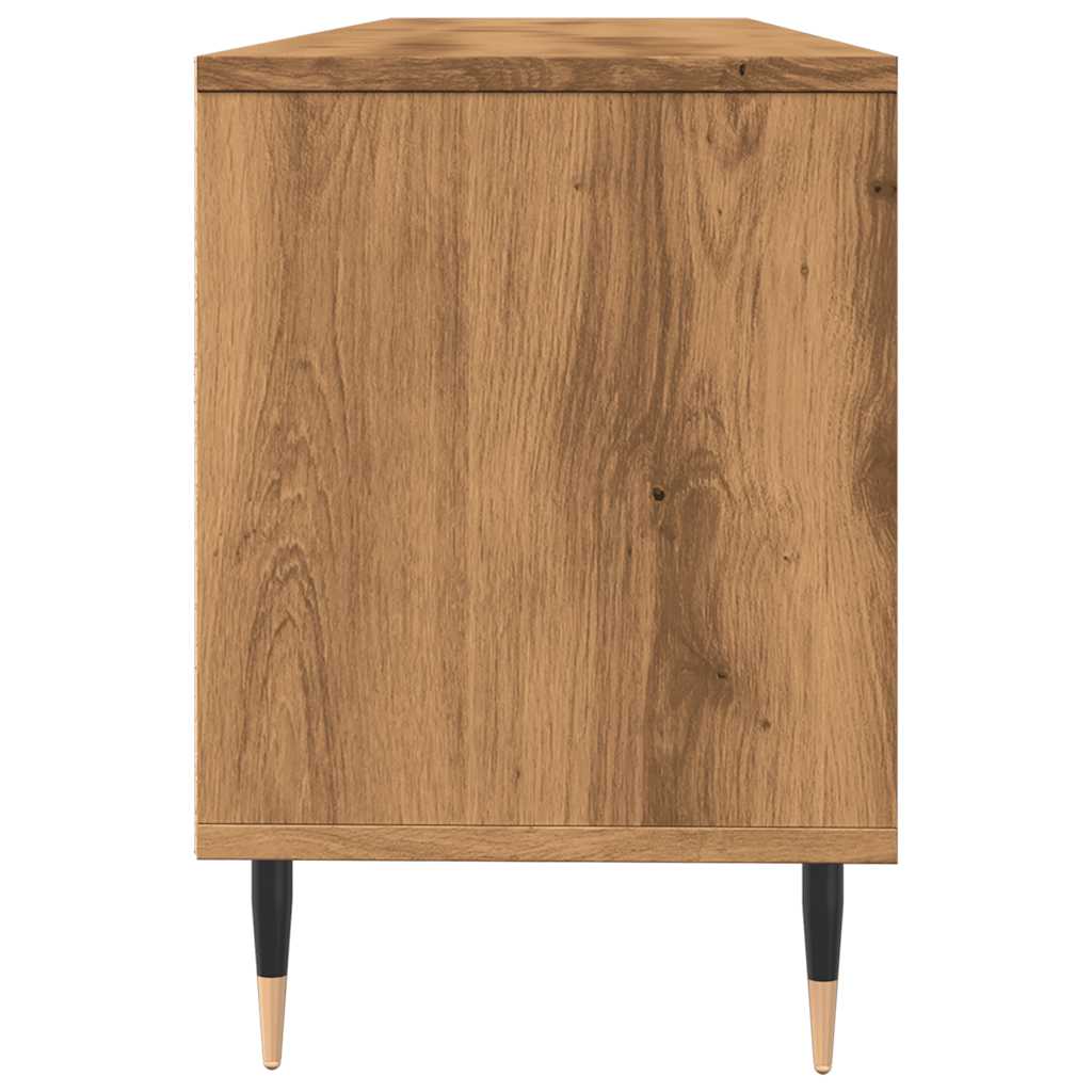 Tv Skříňka Dub Artisan 150 X 30 X 44,5 Cm Kompozitní Dřevo