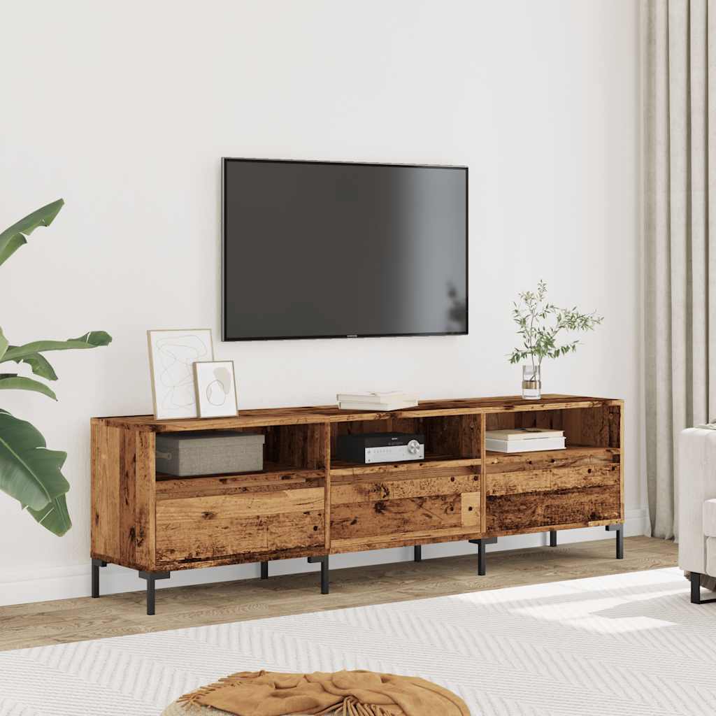 Tv Skříňka Old Wood 150 X 30 X 44,5 Cm Kompozitní Dřevo