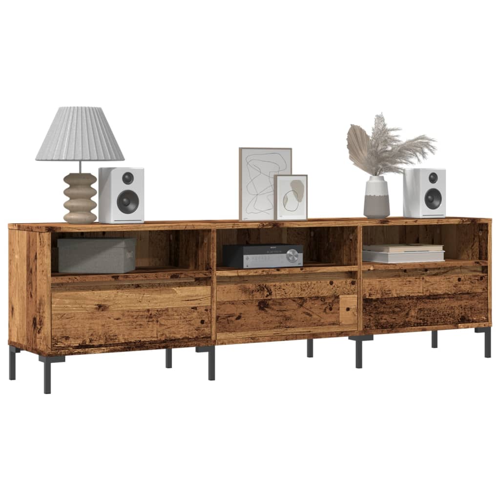 Tv Skříňka Old Wood 150 X 30 X 44,5 Cm Kompozitní Dřevo