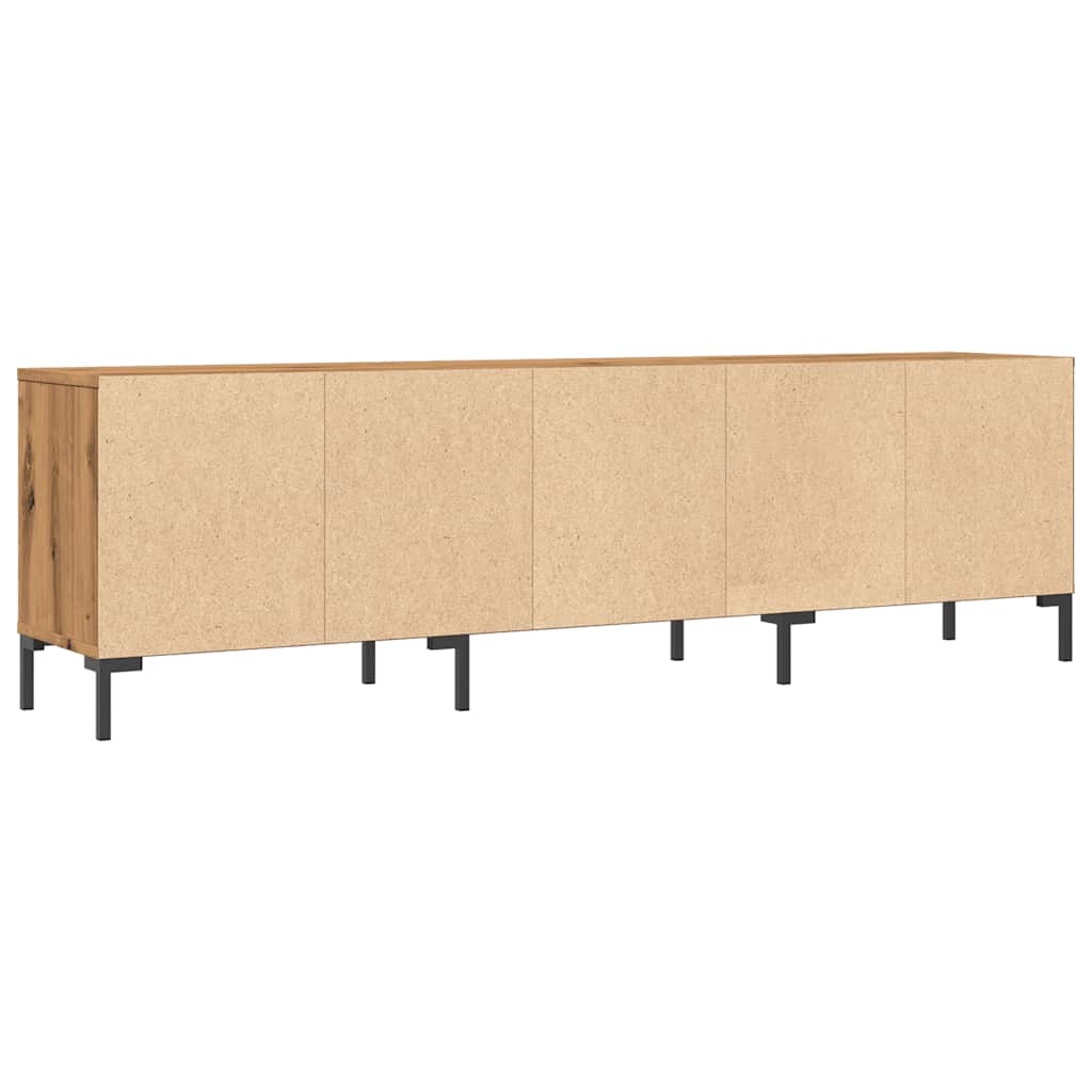 Tv Skříňka Dub Artisan 150 X 30 X 44,5 Cm Kompozitní Dřevo