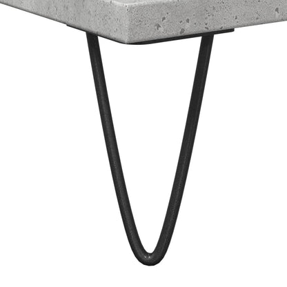 Koupelnová Skříňka Betonově Šedá 30X30X190 Cm Kompozitní Dřevo