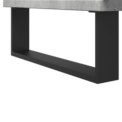 Koupelnová Skříňka Betonově Šedá 30X30X190 Cm Kompozitní Dřevo