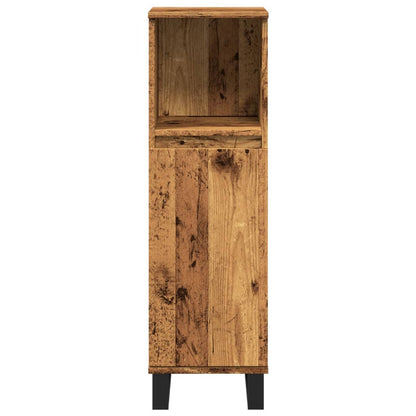Koupelnová Skříňka Old Wood 30 X 30 X 100 Cm Kompozitní Dřevo