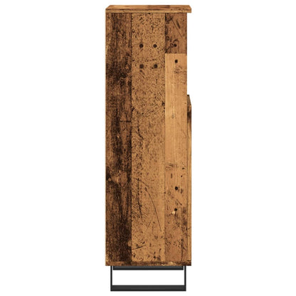 Koupelnová Skříňka Old Wood 30 X 30 X 100 Cm Kompozitní Dřevo