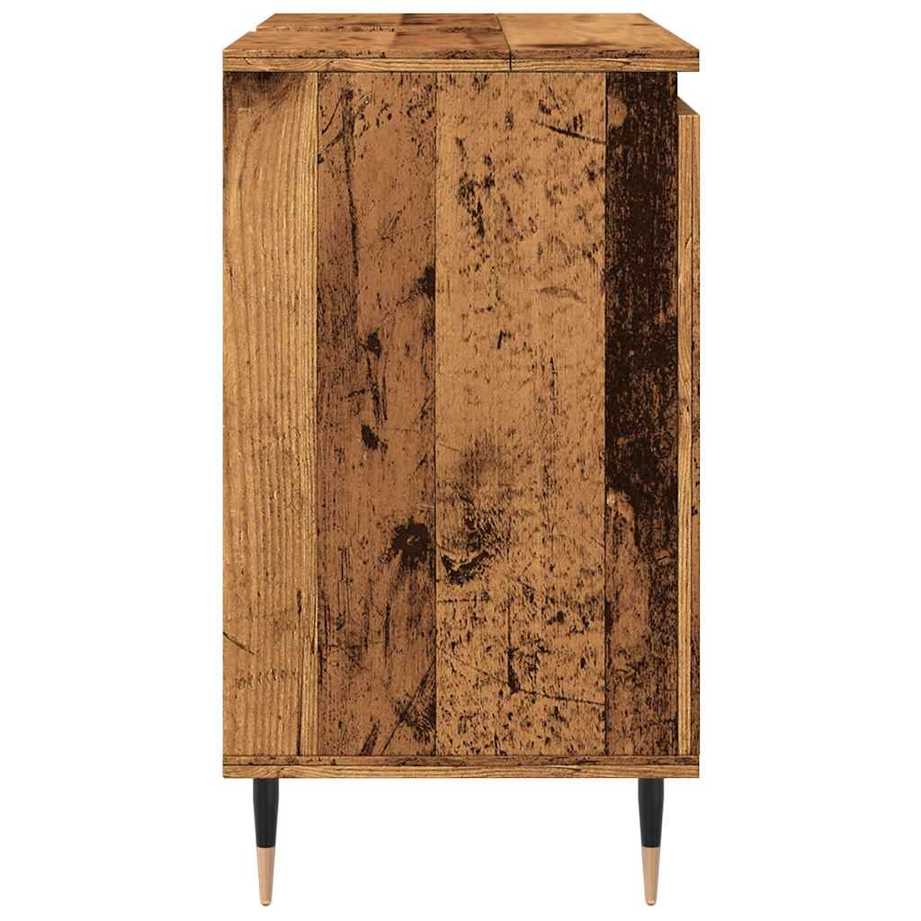 Koupelnová Skříňka Old Wood 58 X 33 X 60 Cm Kompozitní Dřevo