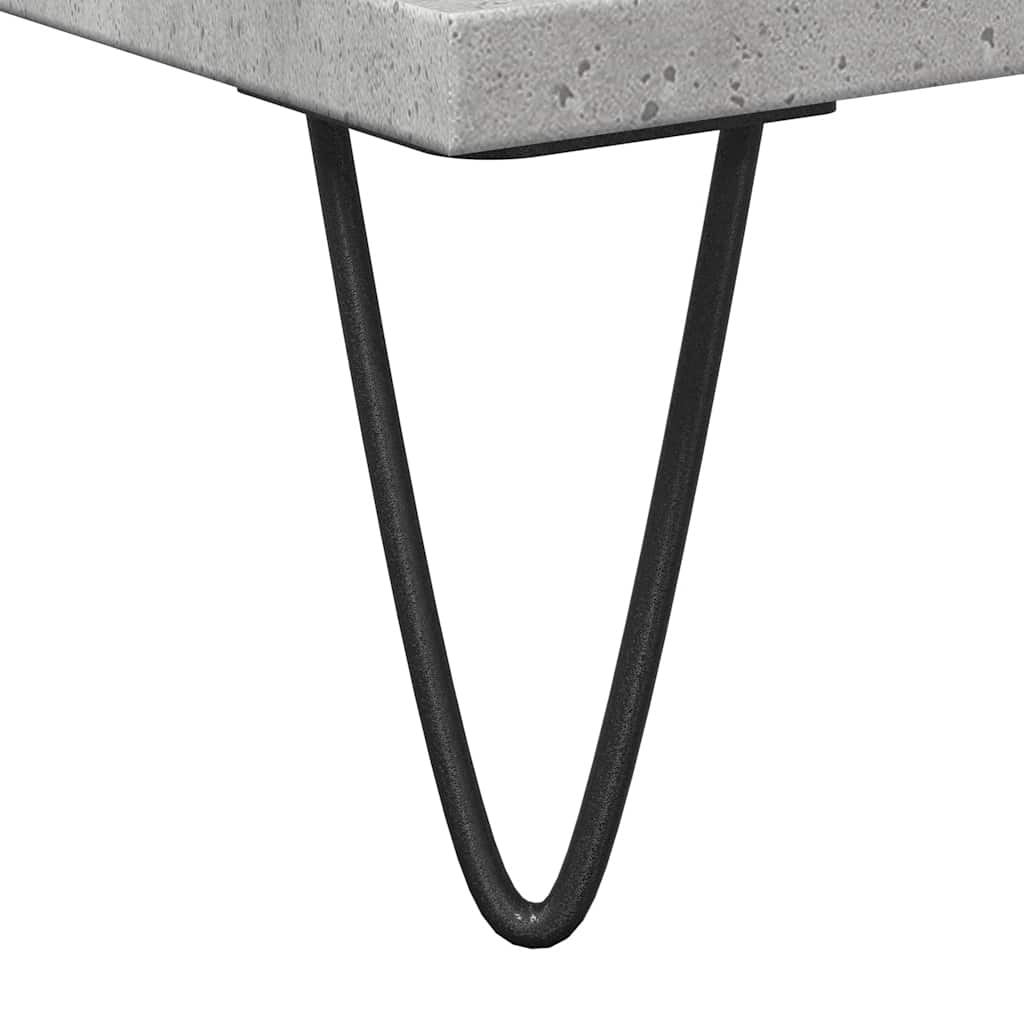 Koupelnová Skříňka Betonově Šedá 58X33X60 Cm Kompozitní Dřevo