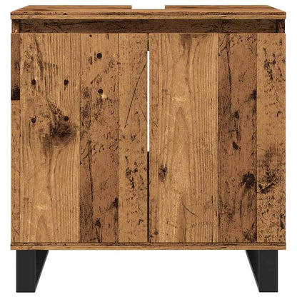 Koupelnová Skříňka Old Wood 58 X 33 X 60 Cm Kompozitní Dřevo