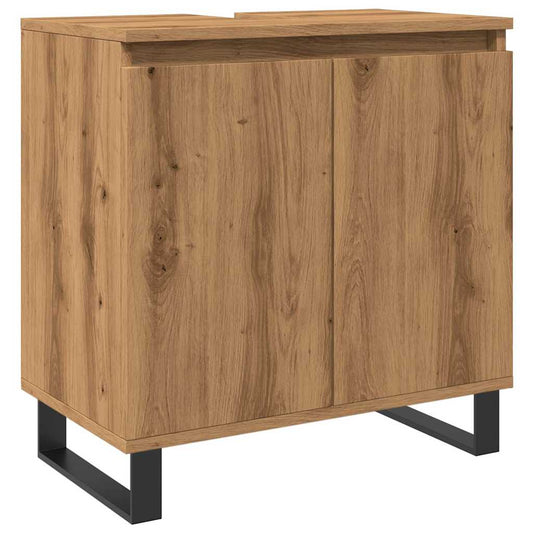 Koupelnová Skříňka 58 X 33 X 60 Cm Kompozitní Dřevo