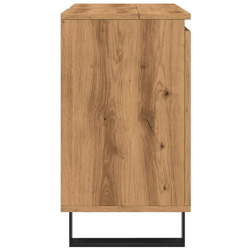Koupelnová Skříňka 58 X 33 X 60 Cm Kompozitní Dřevo