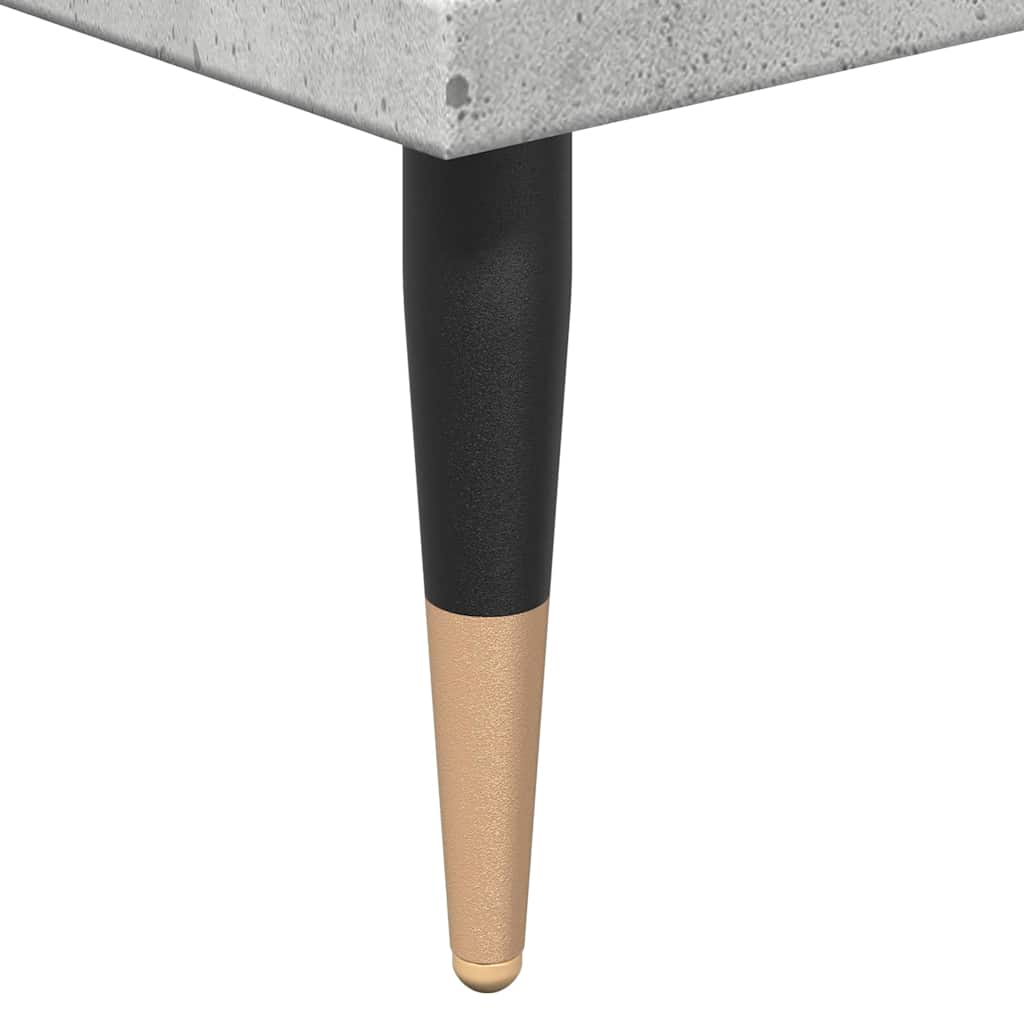 Koupelnová Skříňka Betonově Šedá 65X33X60 Cm Kompozitní Dřevo