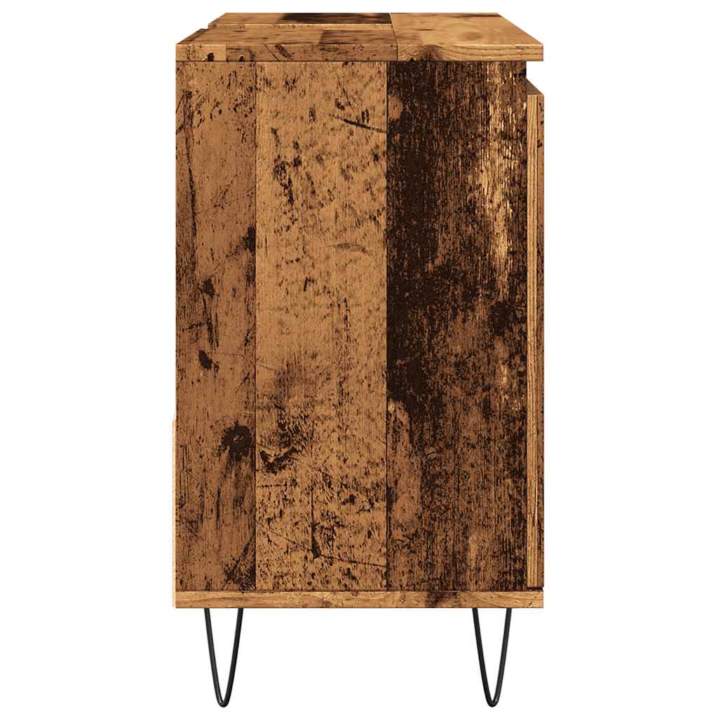 Koupelnová Skříňka Pod Umyvadlo Old Wood 65X33X60 Cm Kompozit