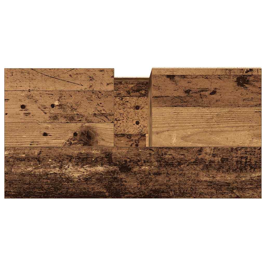 Koupelnová Skříňka Pod Umyvadlo Old Wood 65X33X60 Cm Kompozit