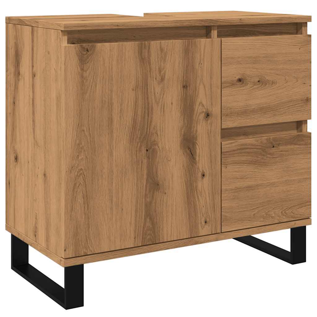 Koupelnová Skříňka Pod Umyvadlo 65X33X60Cm Kompozit