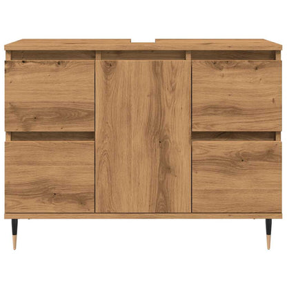 Koupelnová Skříňka 80 X 33 X 60 Cm Kompozitní Dřevo