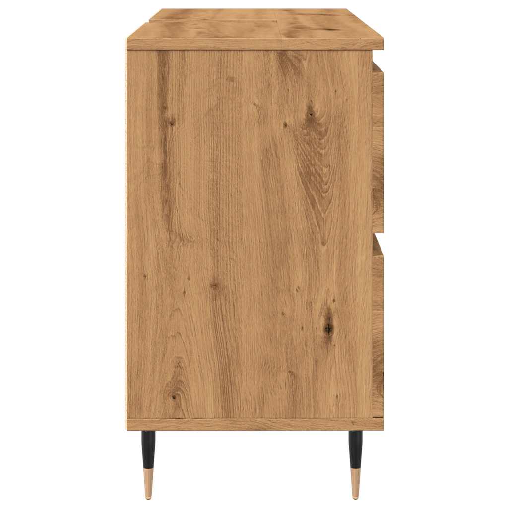 Koupelnová Skříňka 80 X 33 X 60 Cm Kompozitní Dřevo