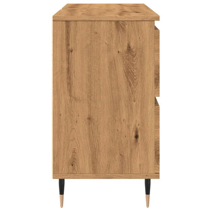 Koupelnová Skříňka 80 X 33 X 60 Cm Kompozitní Dřevo